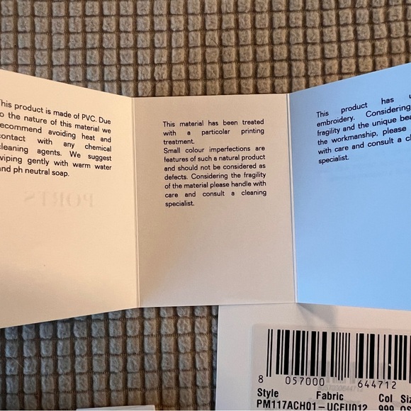 NWT- GREAT 🎁 Ports 1961 men’s skinny black clutch with logo on front - Picture 10 of 16